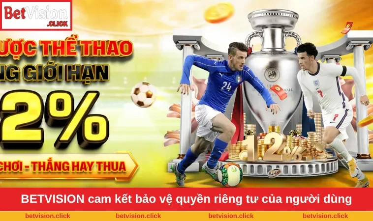 BETVISION cam kết bảo vệ quyền riêng tư của người dùng