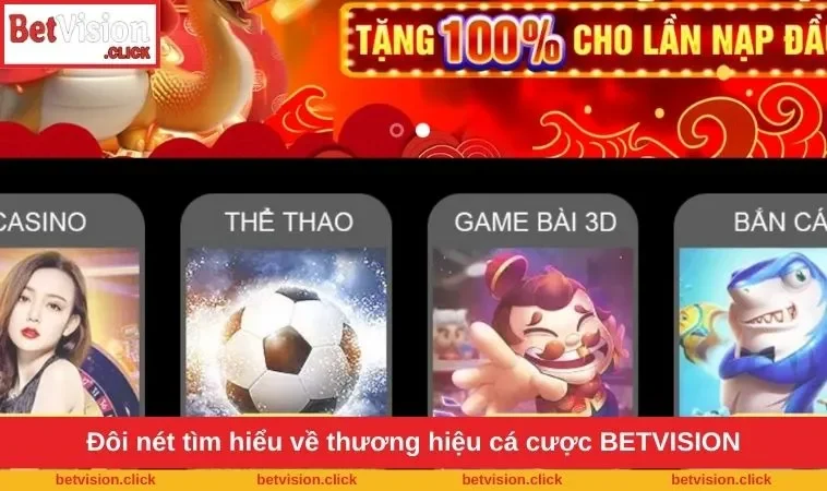 Đôi nét tìm hiểu về thương hiệu cá cược BETVISION