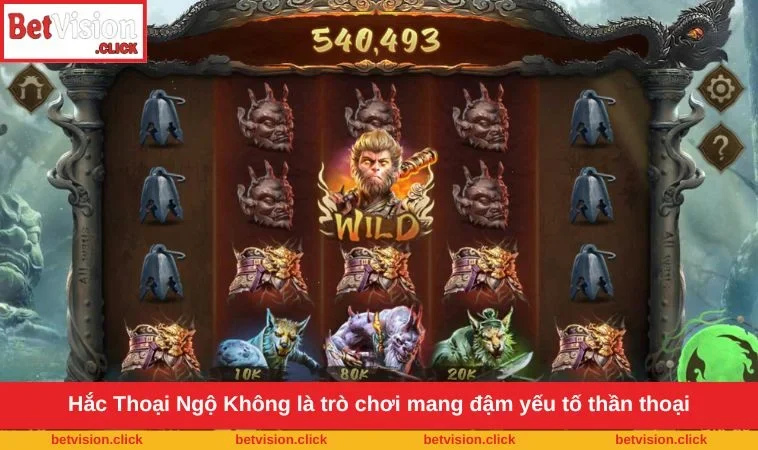 Hắc Thoại Ngộ Không là trò chơi mang đậm yếu tố thần thoại