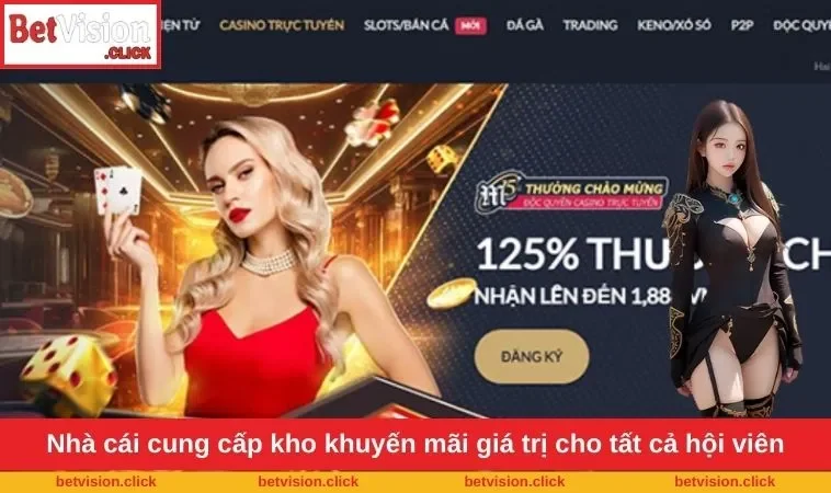 Nhà cái cung cấp kho khuyến mãi giá trị cho tất cả hội viên